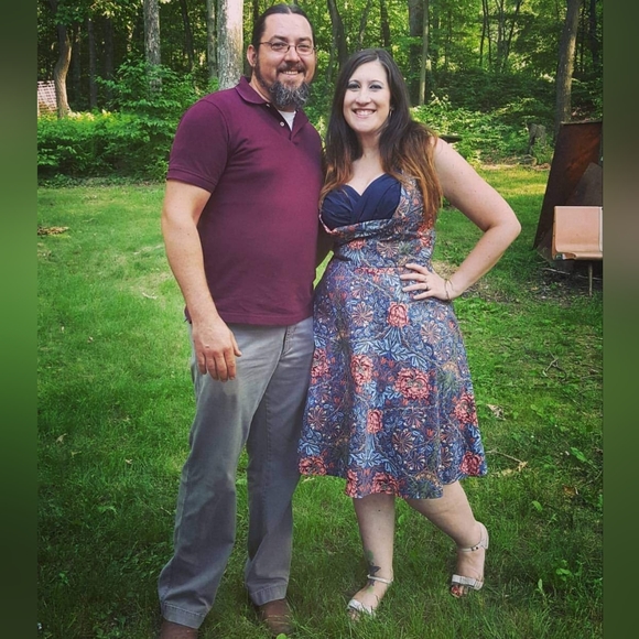 Lindy Bop Ophelia Floral Dress - Picture 3 of 6